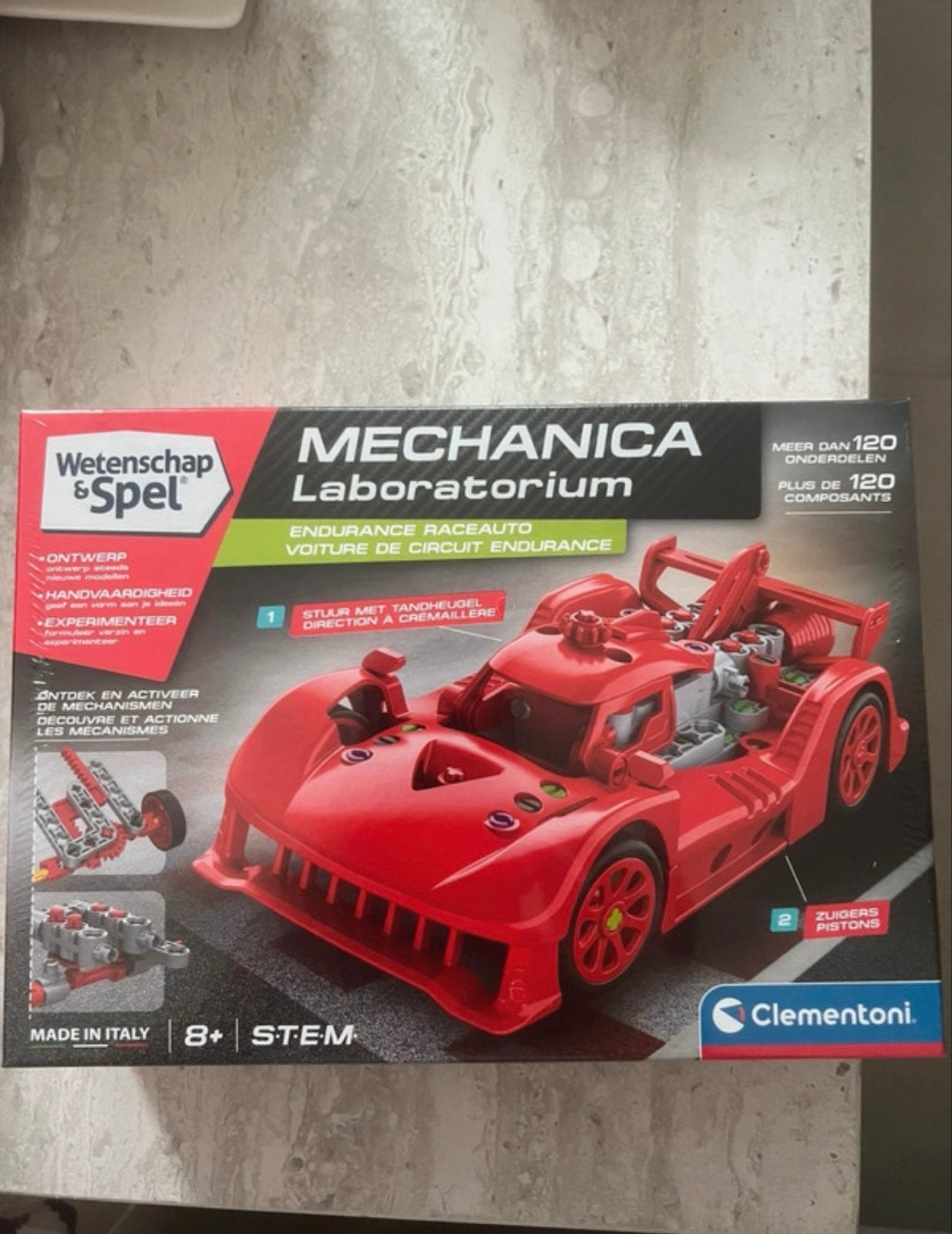 Clementoni Mechanica Laboratorium Endurance Raceauto, Ophalen of Verzenden, Nieuw, Overige merken