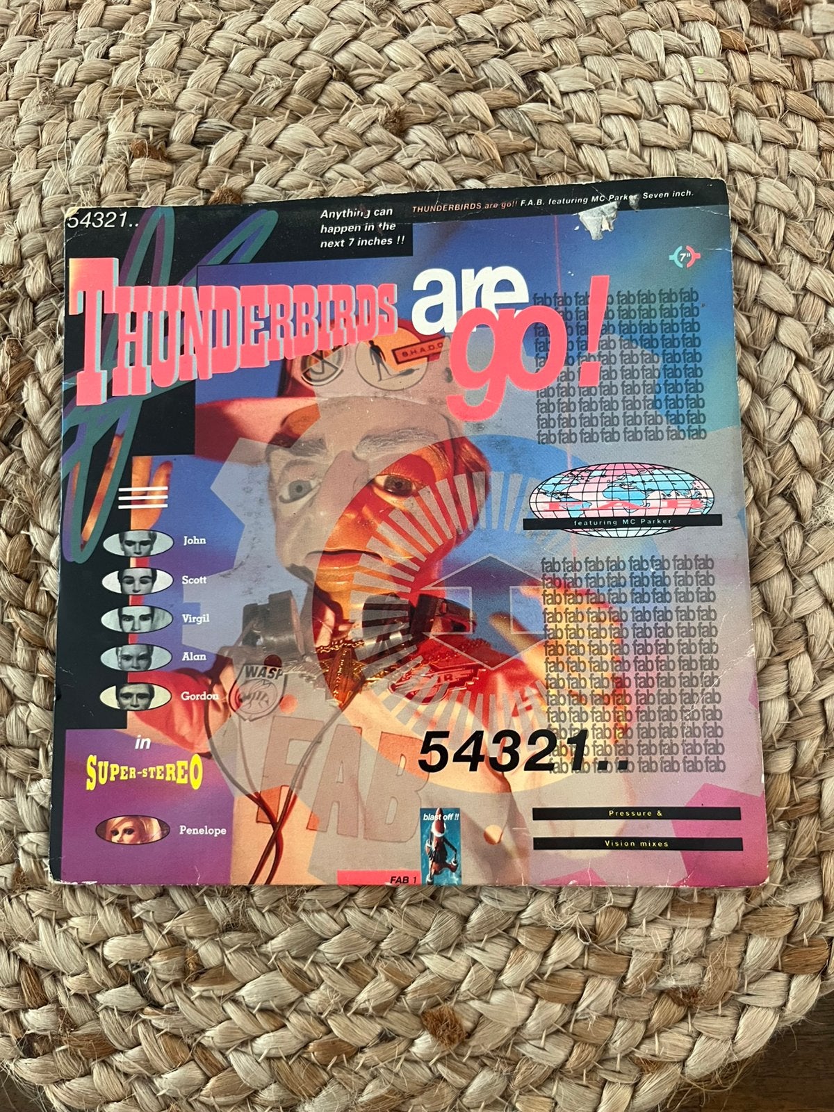 F.A.B. mc parker - Thunderbirds are go, Ophalen of Verzenden, Gebruikt, Pop