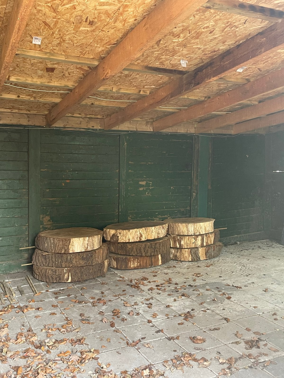 Decoratieve Houtblokken - Eikenhout, Minder dan 3 m³, Ophalen, Eikenhout, Blokken