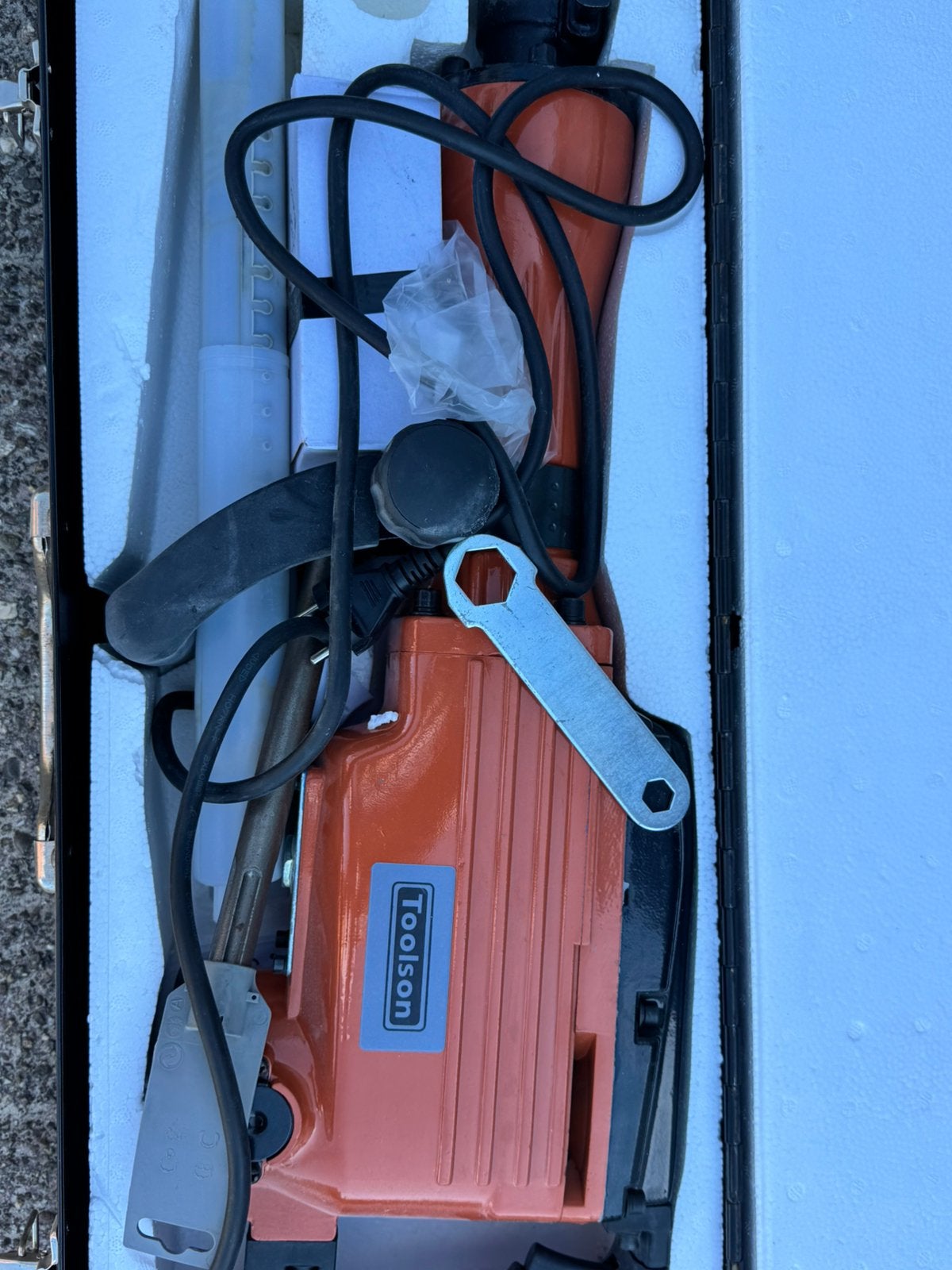 Toolson PRO-BH 1600 boor- en breekhamer 1600W, Doe-het-zelf en Verbouw, Gereedschap | Overige machines, Ophalen, Gebruikt