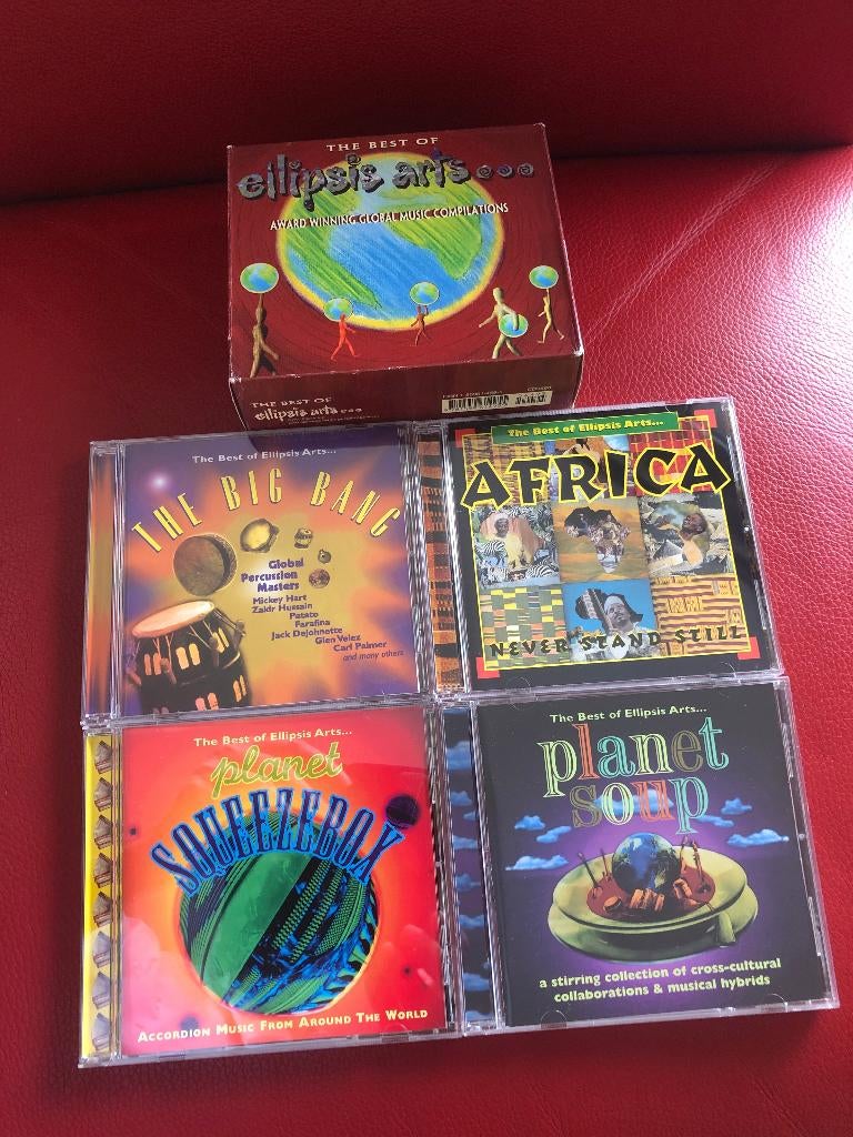The Best of Ellipsis Arts (4cd boxset), Ophalen of Verzenden, Zo goed als nieuw
