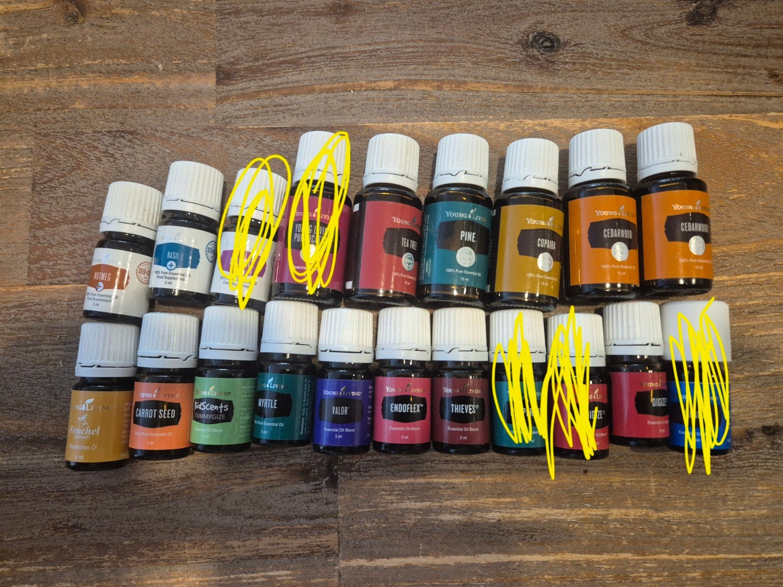 Collectie Young Living essentiële oliën - nieuw, Ophalen of Verzenden, Nieuw, Overige typen