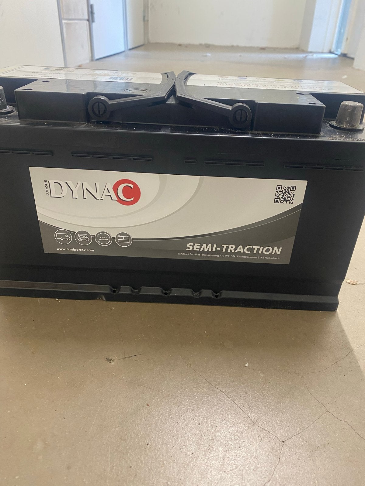 DYNAC Semi-Traction Accu 12V 100Ah  - 88 Ah Goede Conditie, Ophalen, Gebruikt