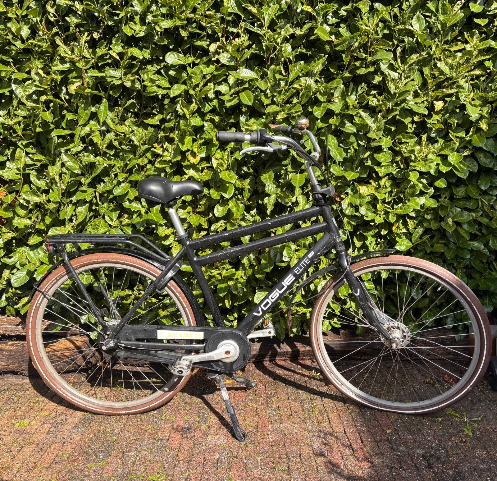 Vogue Elite herenfiets- Zwart - Gebruikt, Overige merken, Gebruikt, Versnellingen, Ophalen of Verzenden