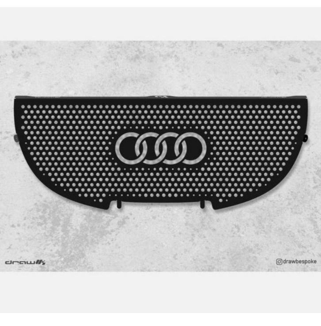 AUDI TT MK1 8N - Hoedenplank tuning styling rooster ringen, Auto diversen, Tuning en Styling, Ophalen of Verzenden