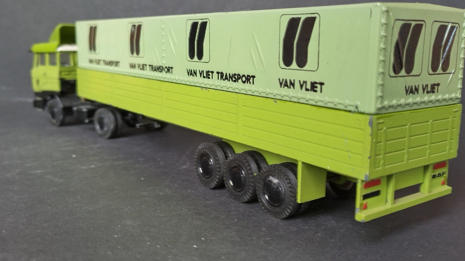 Daf 2800 Van Vliet Transport 1:50 Lion Car Pol, Overige merken, Verzenden, ., Zo goed als nieuw