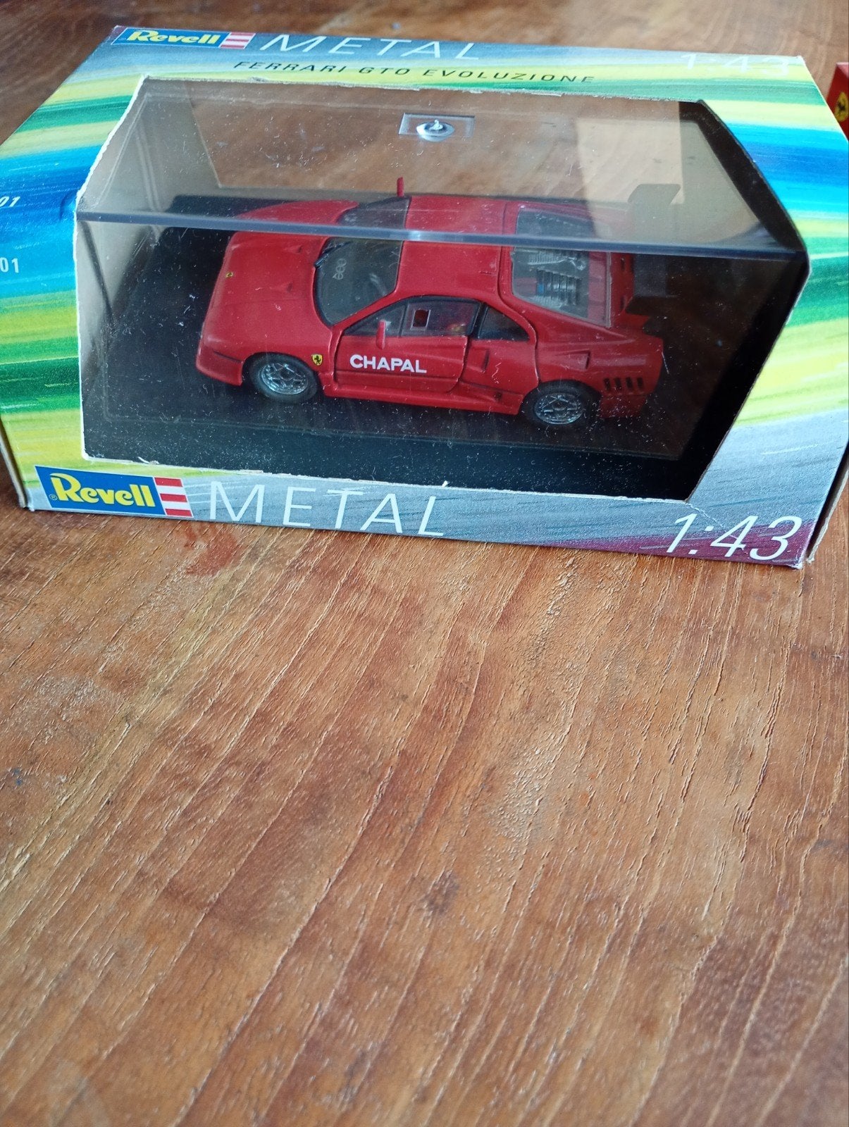 Ferrari GTO Evoluzione Chapal 1:43 van Revell, Ophalen of Verzenden, Auto