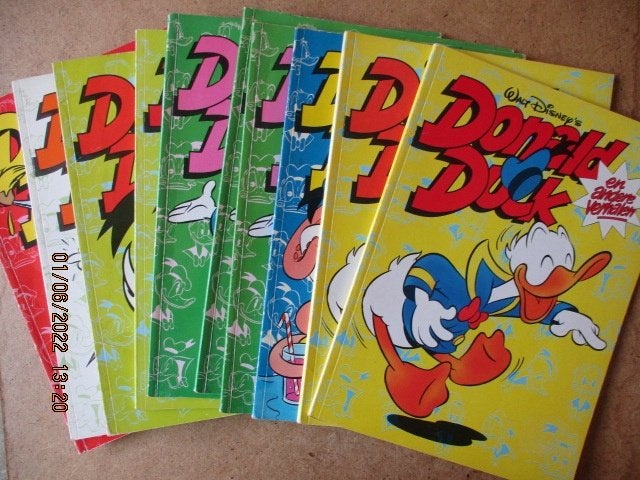 adv6619 donald duck blokker, Boeken, Eén stripboek, Ophalen, Gelezen