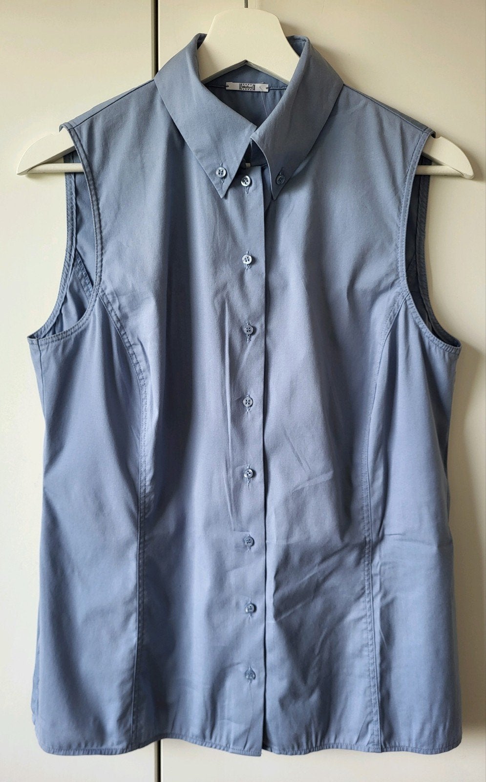 Wolford blouse in maat 38 in nieuwstaat, Blauw, Ophalen of Verzenden, Zo goed als nieuw, Maat 38/40 (M)