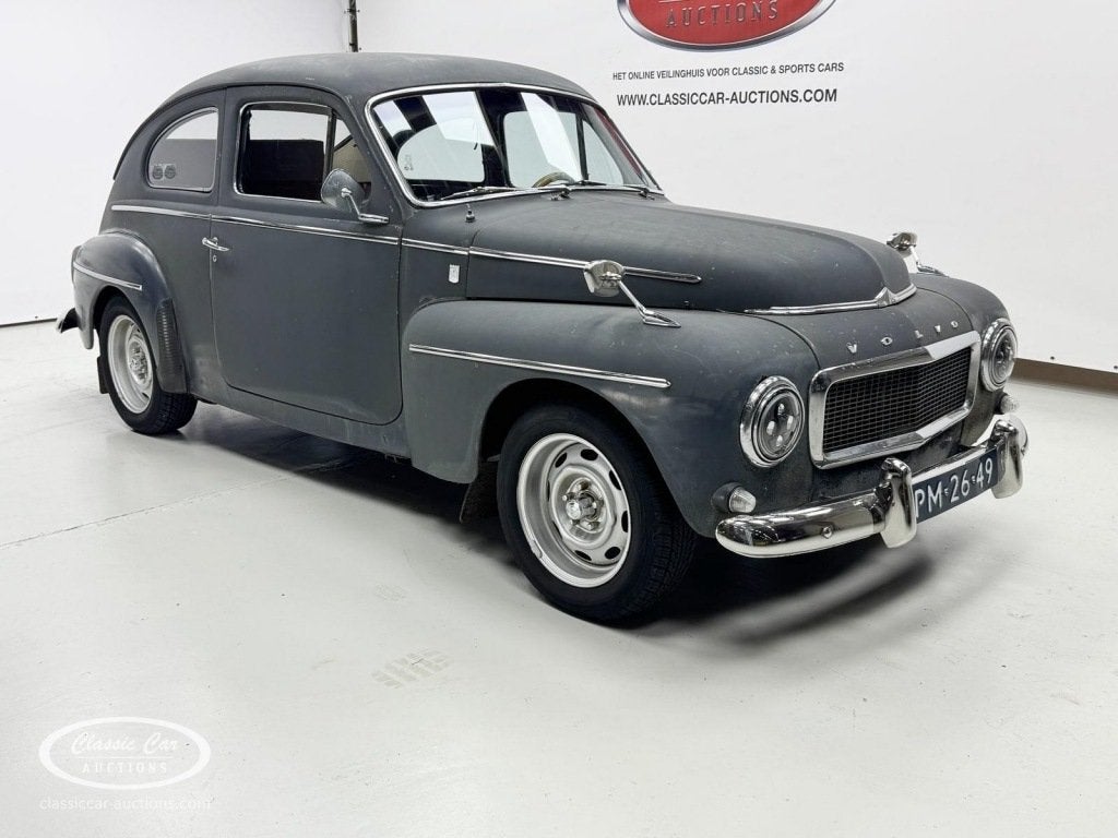 Volvo 544   - ONLINE AUCTION, Auto's, Oldtimers, Bedrijf, Volvo, Benzine, Coupé, Handgeschakeld, Geïmporteerd, Zilver of Grijs