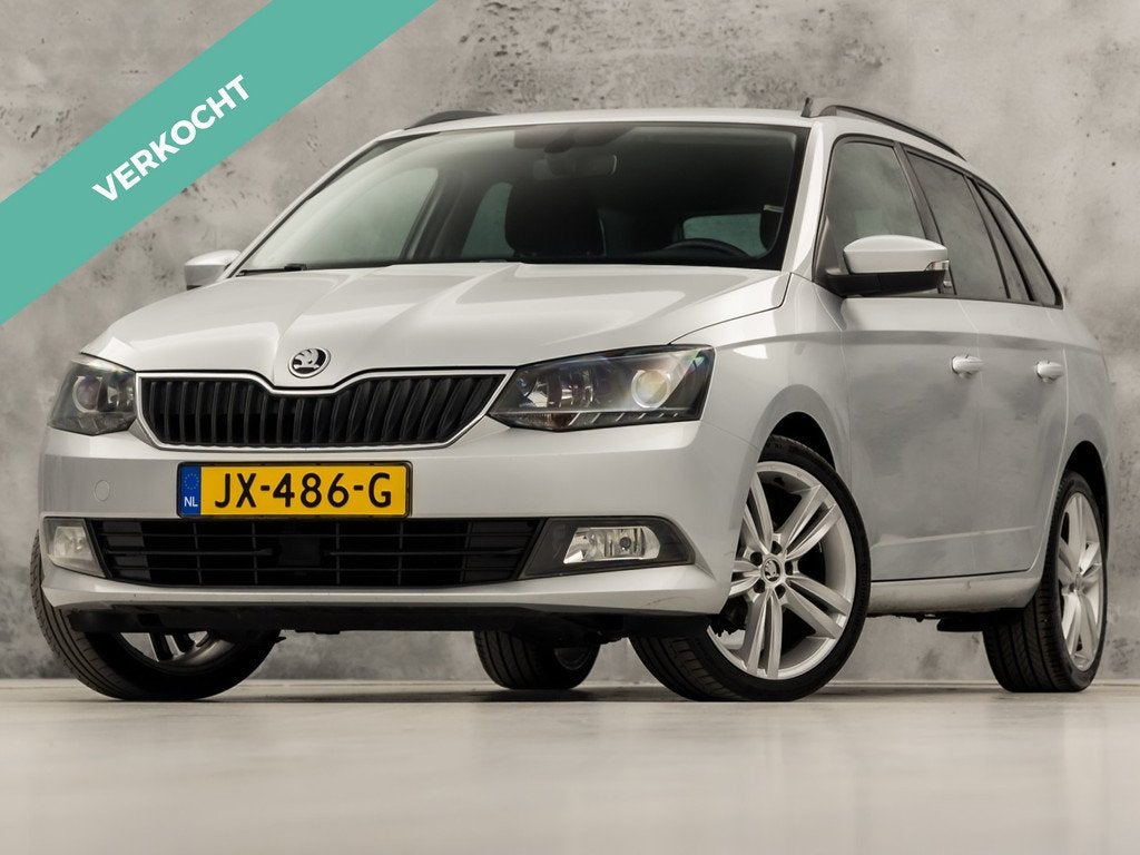 Skoda Fabia Combi 1.2 TSI JOY Sport (SCHERM, CLIMATE, STOELV, Auto's, Skoda, Voorwielaandrijving, 12 maanden, 4 cilinders, Alcantara