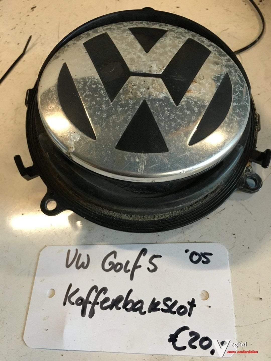 Vw Golf 5 2005 Kofferbakslot