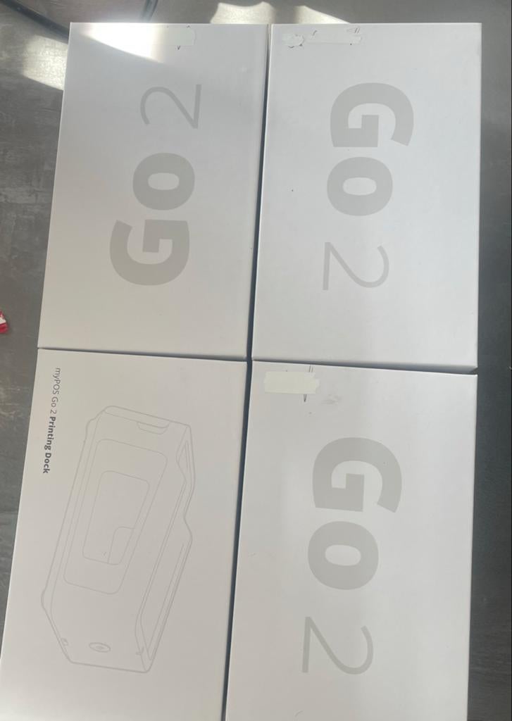 4 stuks POS my POS-terminal met 1 oplaadstation, Ophalen of Verzenden