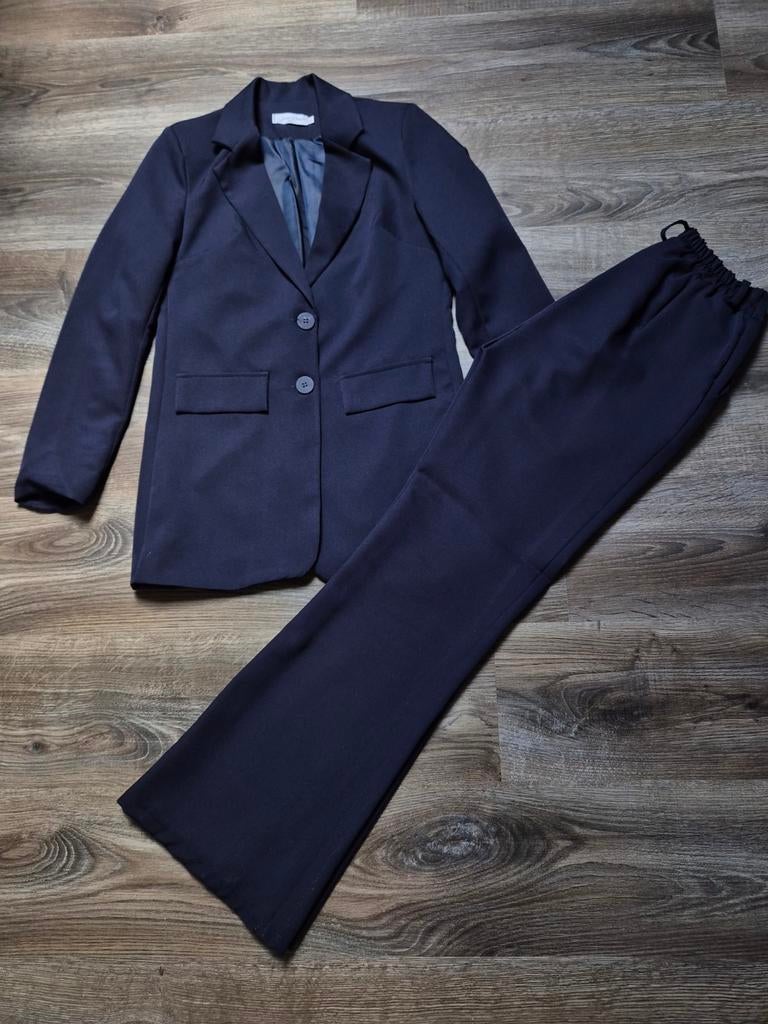 Blazer & broek, Kleding | Dames, Maudd, Kostuum of Pak, Blauw, Ophalen of Verzenden