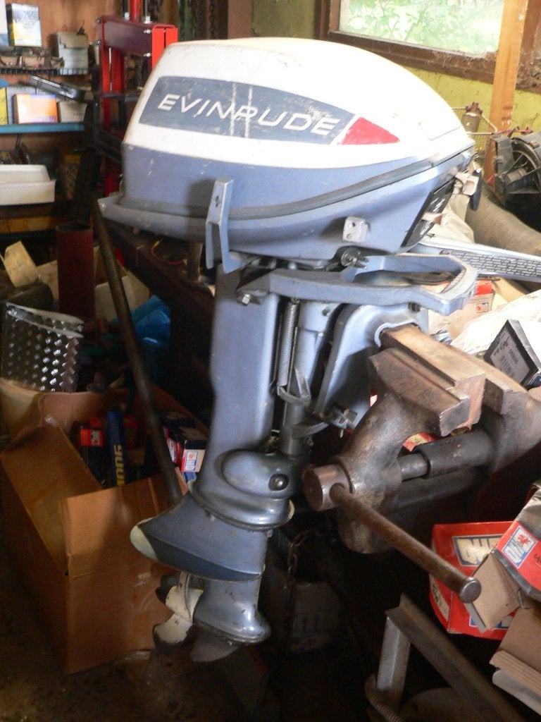 EVINRUDE FISHERMAN, Ophalen, Gebruikt, Motor en Techniek, Zeilboot of Motorboot