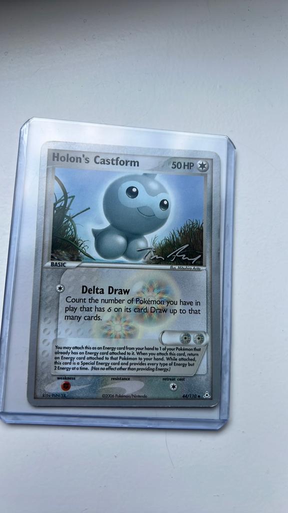 Holon's Castform Pokémon 44/110 WK 2007 Kaart, Ophalen of Verzenden, Zo goed als nieuw, Losse kaart