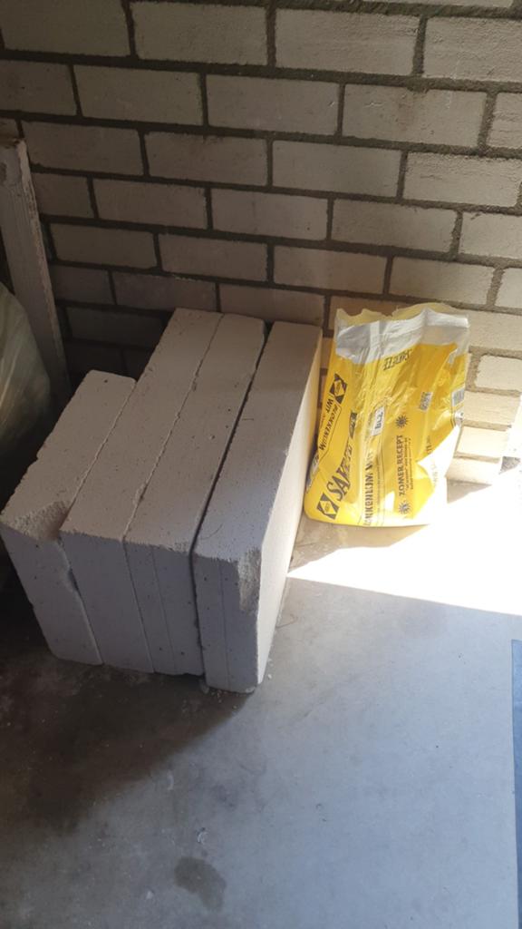 Gratis blokken, gasbeton, Cellenbeton ., Doe-het-zelf en Verbouw, Ophalen, Kalkzandstenen