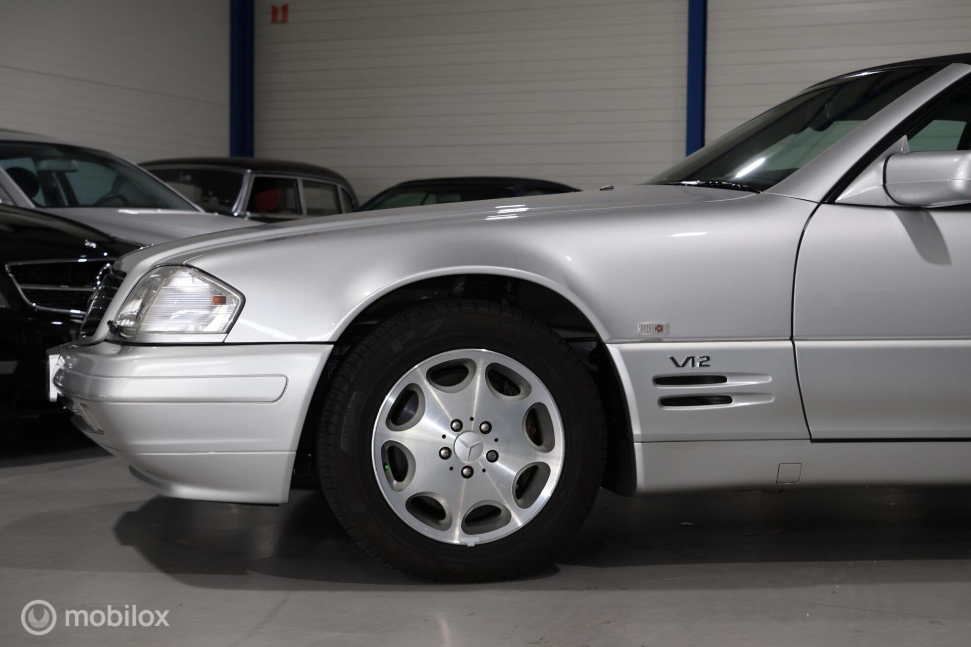 1998 Mercedes SL600 | Pano | 2e eig. | 55 DKM | Orig. Duits, foto 6