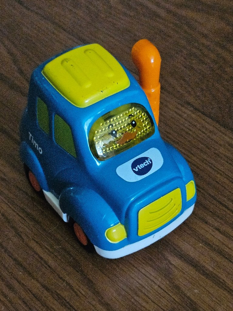 V-tech toet toet Thimo takelwagen, Ophalen of Verzenden, Zo goed als nieuw, 2 tot 4 jaar