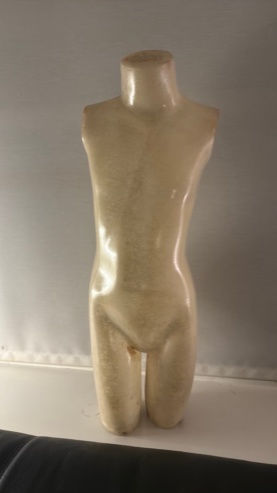 Didi Torso kinder paspop-etalage figuur, Antiek en Kunst, Gemerkt, Beeld, 70 cm, Kunststof
