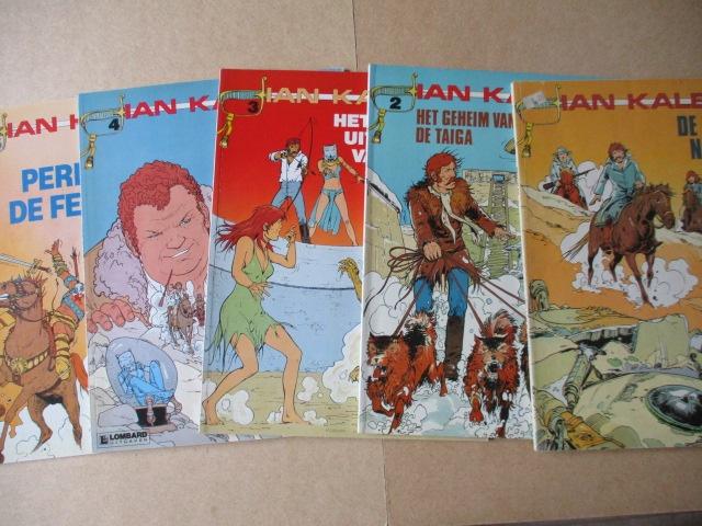 w0137 ian kaledine 1 t/m 10, Meerdere stripboeken, Ophalen, Gelezen