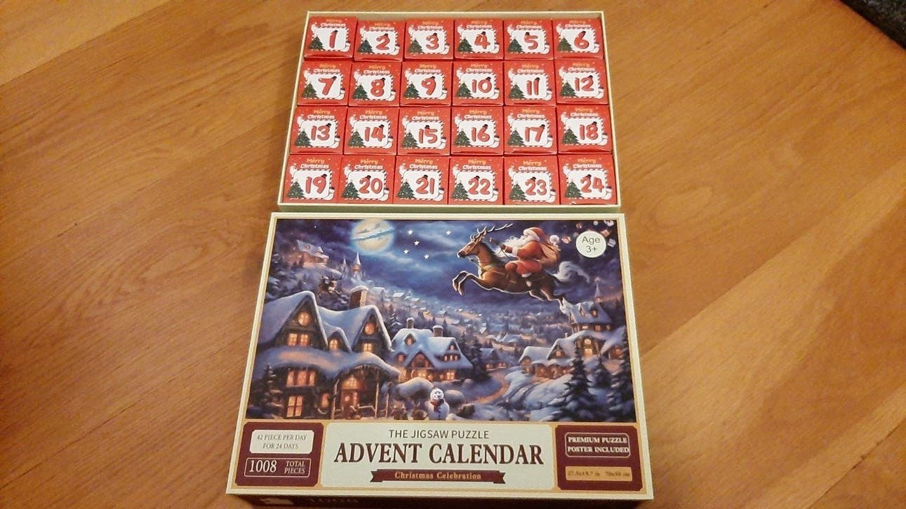 maak je persoonlijke advent kalender, Ophalen of Verzenden, Nieuw