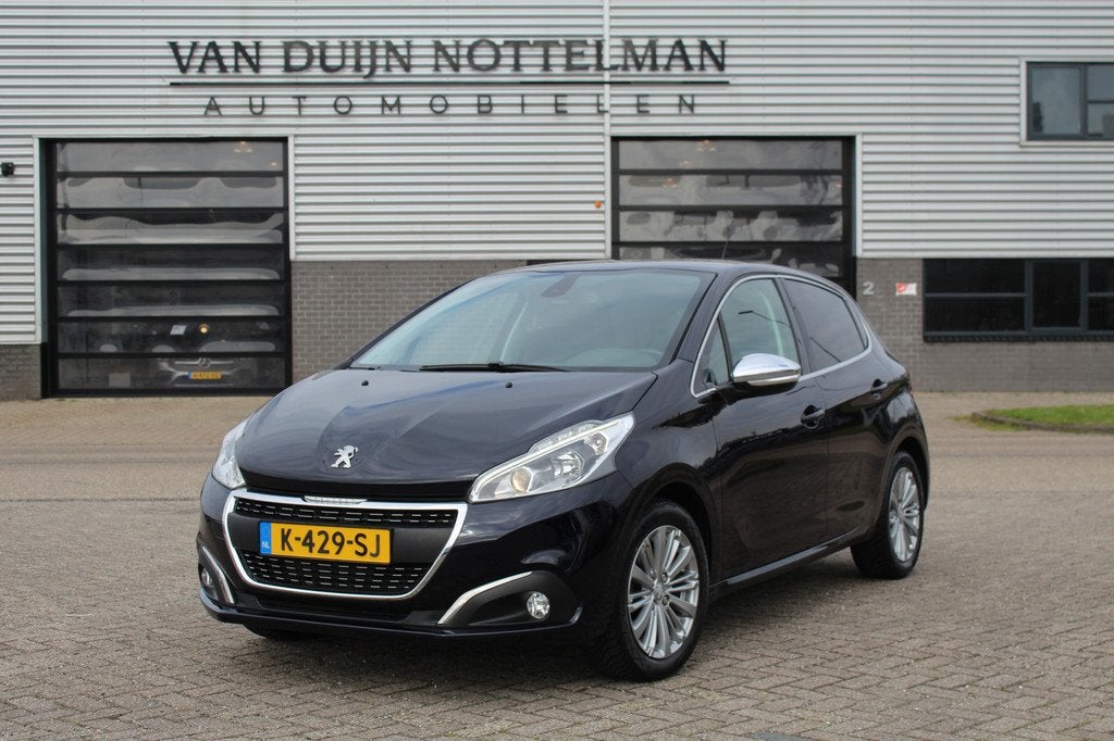 Peugeot 208 1.2 PureTech Allure / Camera / Navigatie / Autom, Gebruikt, 1199 cc, Met garantie (alle), Blauw