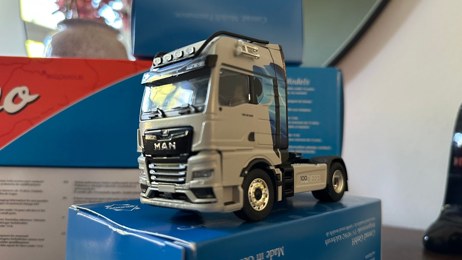 MAN TGX 18.520 trekker (conrad) nieuw in doos, Hobby en Vrije tijd, Ophalen of Verzenden, Nieuw, Bus of Vrachtwagen, Conrad
