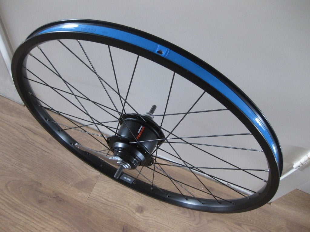 Achterwiel Nihola, 26 inch, Nexus 8, handgespaakt NIEUW!, Fietsen en Brommers, Fietsonderdelen, Bakfiets, Nieuw, Aluminium, Shimano