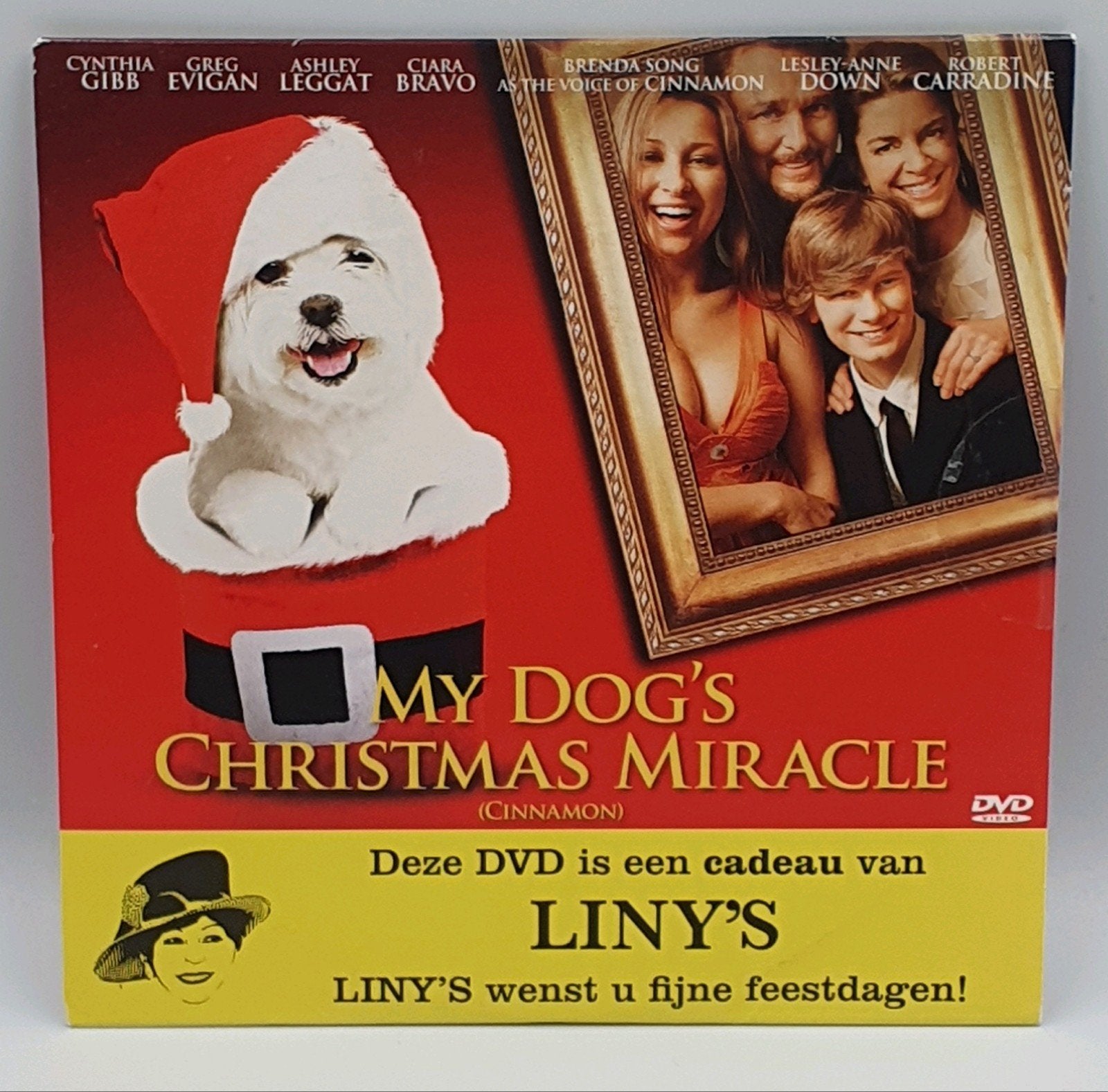 My Dog's Christmas Miracle (Cinnamon) DVD - Kerstfilm, Alle leeftijden, Nederlands, Ophalen of Verzenden, Inclusief doosje