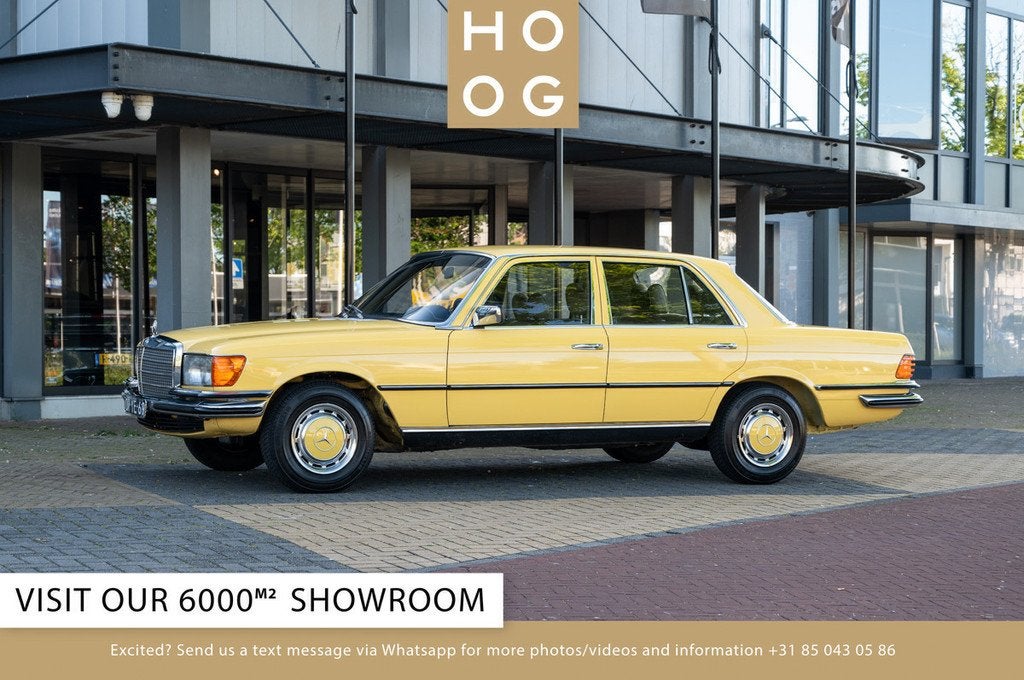 Mercedes-Benz S-Klasse 280 S ( W116 ) (bj 1976), Stof, 156 pk, 2717 cc, Handgeschakeld