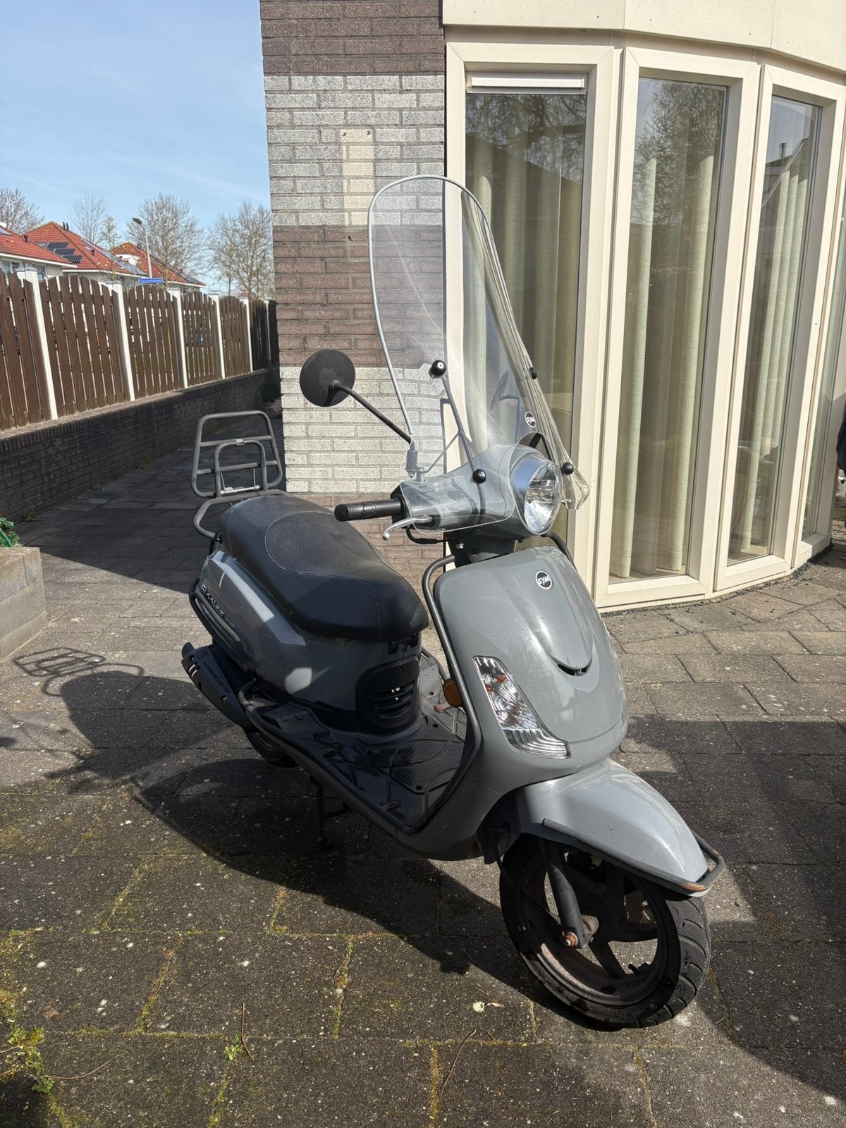 Sym Fiddle 4 geel kenteken scooter 2020, Fietsen en Brommers, Scooters | SYM, Gebruikt, Fiddle, Maximaal 45 km/u, Benzine, Ophalen