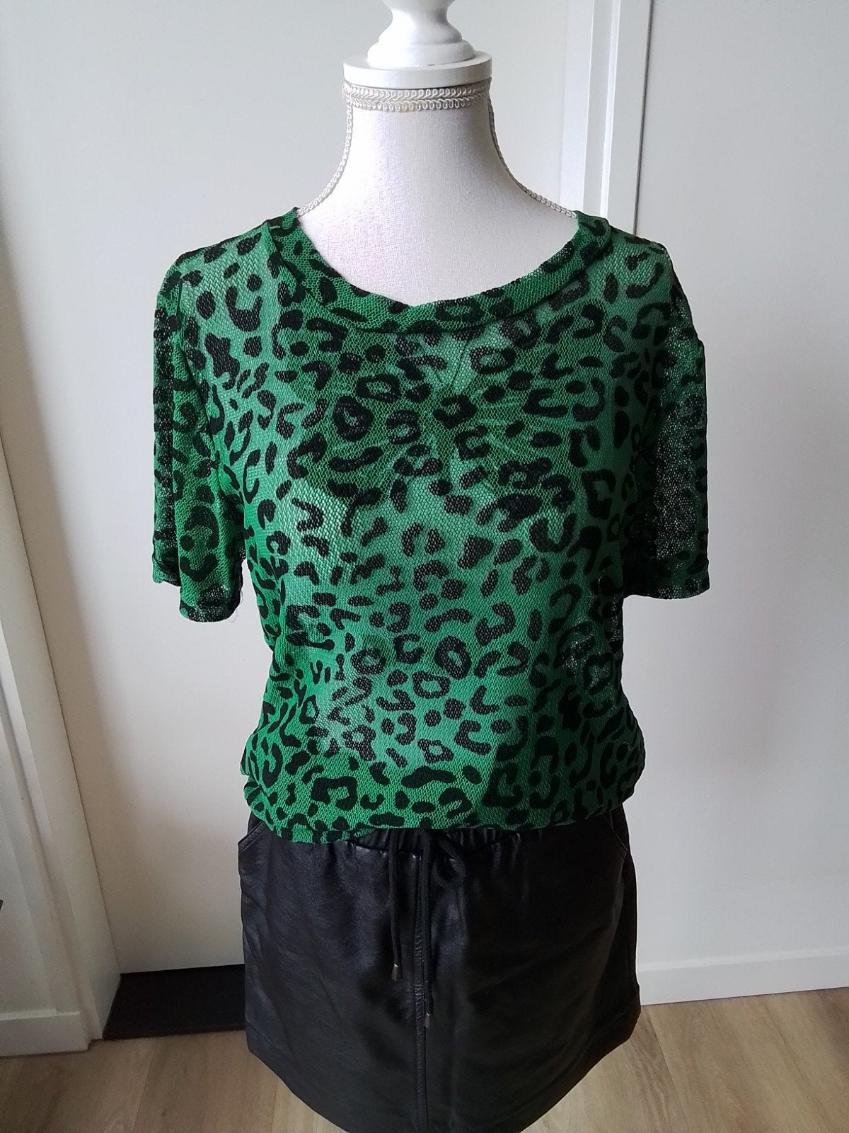 Groen shirt Lofty Manner mt S, Lofty Manner, Ophalen of Verzenden, Zo goed als nieuw, Korte mouw
