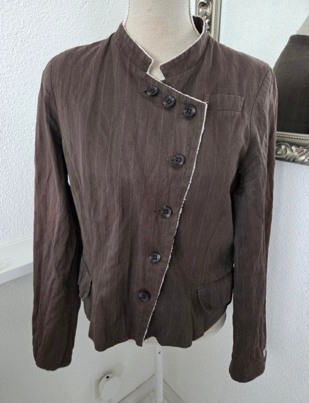 Jasje IKKS bruin, Maat 42/44 (L), Ophalen of Verzenden, Zo goed als nieuw, Jasje