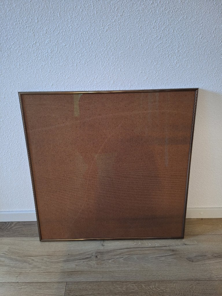 Bronskleurige lijst, Huis en Inrichting, Ophalen, 60 cm, Fotolijst, 60 cm