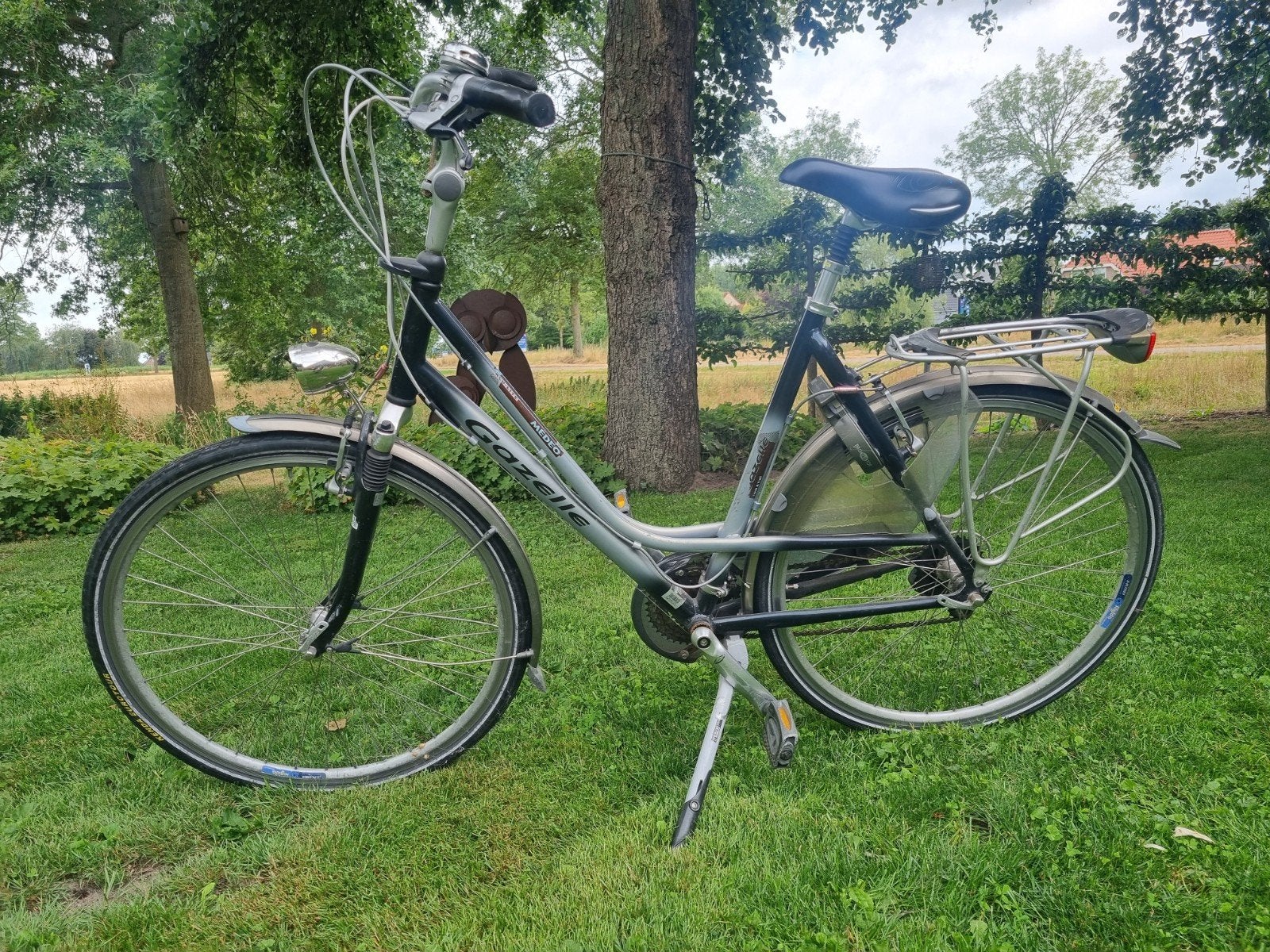 gazelle medeo damesfiets 28 inch, Ophalen, 28 inch, Gebruikt, 56 cm of meer