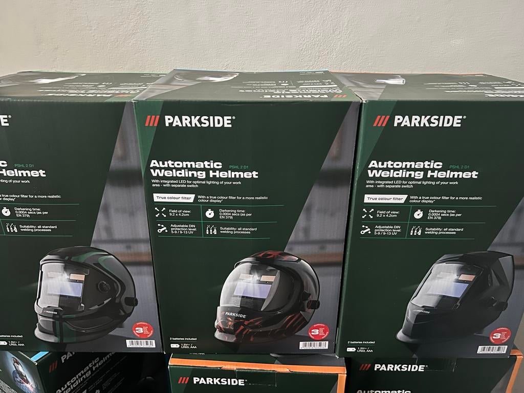 Parkside Automatische Lashelm PSHL 2 D1 - Nieuw in doos, Ophalen of Verzenden, Nieuw, Minder dan 150 ampère, Overige typen