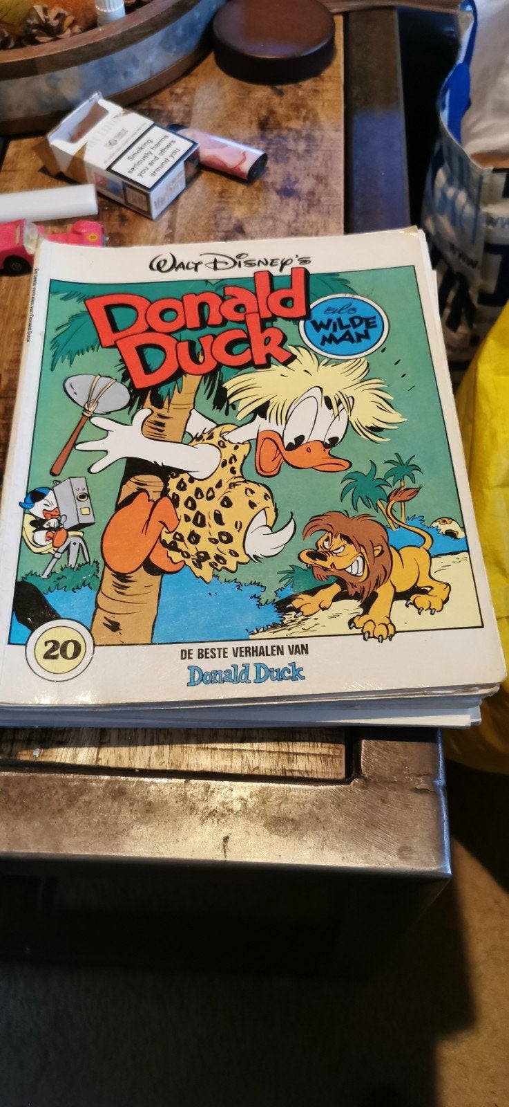 Donald Duck - De Wilde Man (Gelezen), Eén stripboek, Ophalen of Verzenden, Gelezen