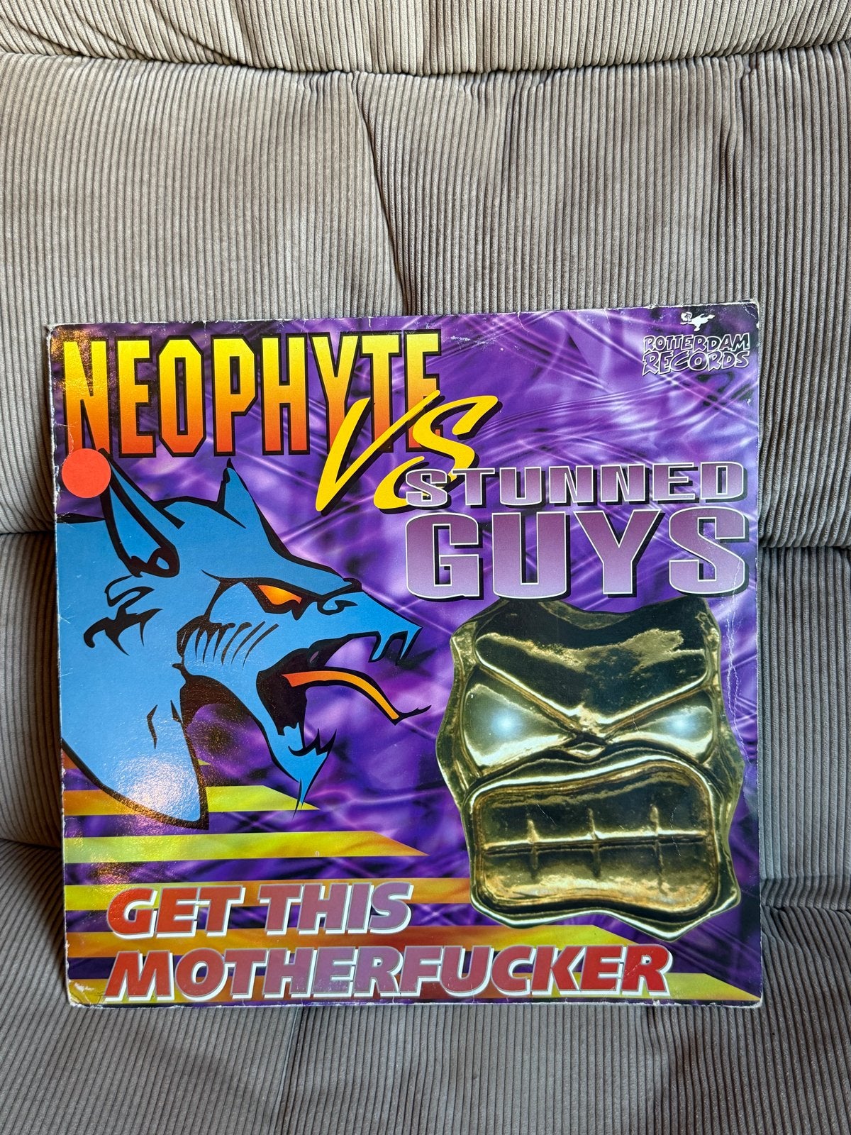 Neophyte vs Stunned Guys - Get This Motherfucker Vinyl, Ophalen, LP, Gebruikt, Overige genres