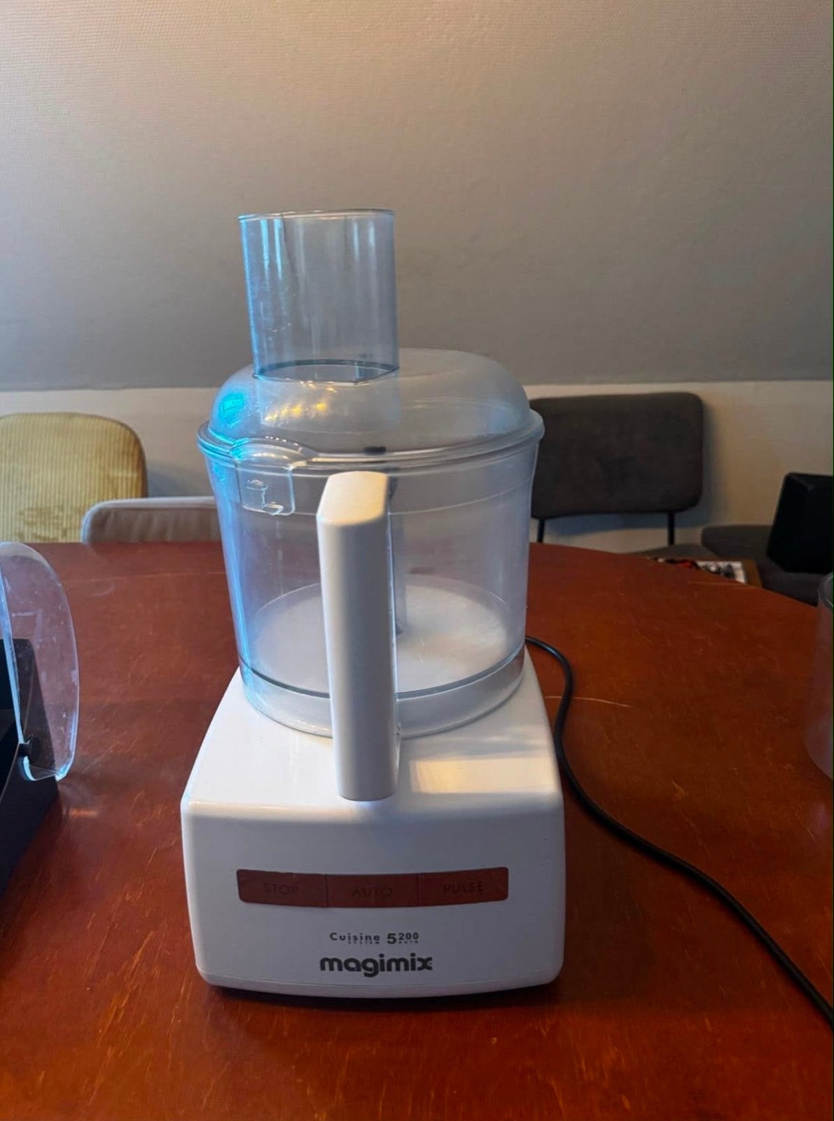 Magimix Cuisine 5200 XL foodprocessor met accessoires, Gebruikt, Ophalen of Verzenden, Vaatwasserbestendig, 3 snelheden of meer