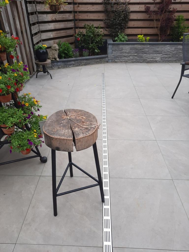 Standaard voor bloempot, Gebruikt, Rond, Metaal, 70 cm of meer