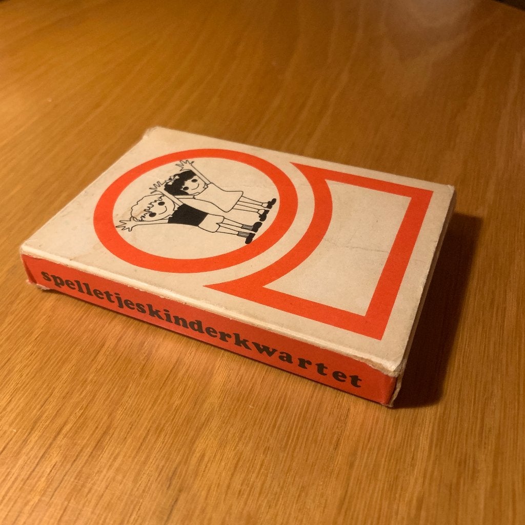 Vintage Speelgoed Kwartet Kaartspel - Jaren '70/'80, Ophalen of Verzenden, Gebruikt