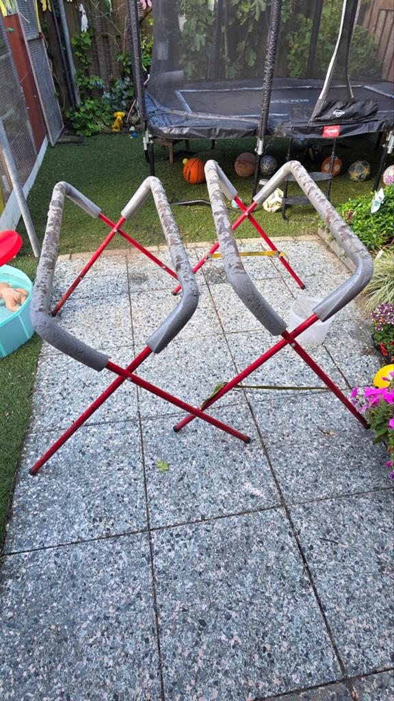 Schragen (2 stuks), Ophalen, Gebruikt, Overige typen, Minder dan 2 meter