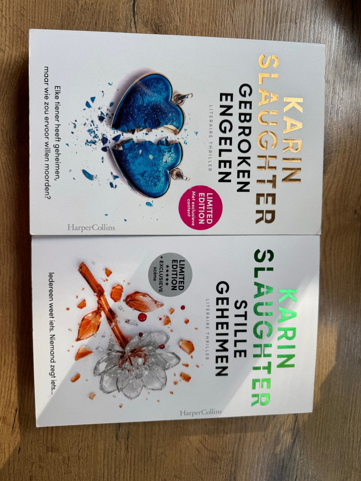 Karin Slaughter - Gebroken Engelen & Stille Geheimen (Limite, Boeken, Ophalen of Verzenden, Zo goed als nieuw, Amerika