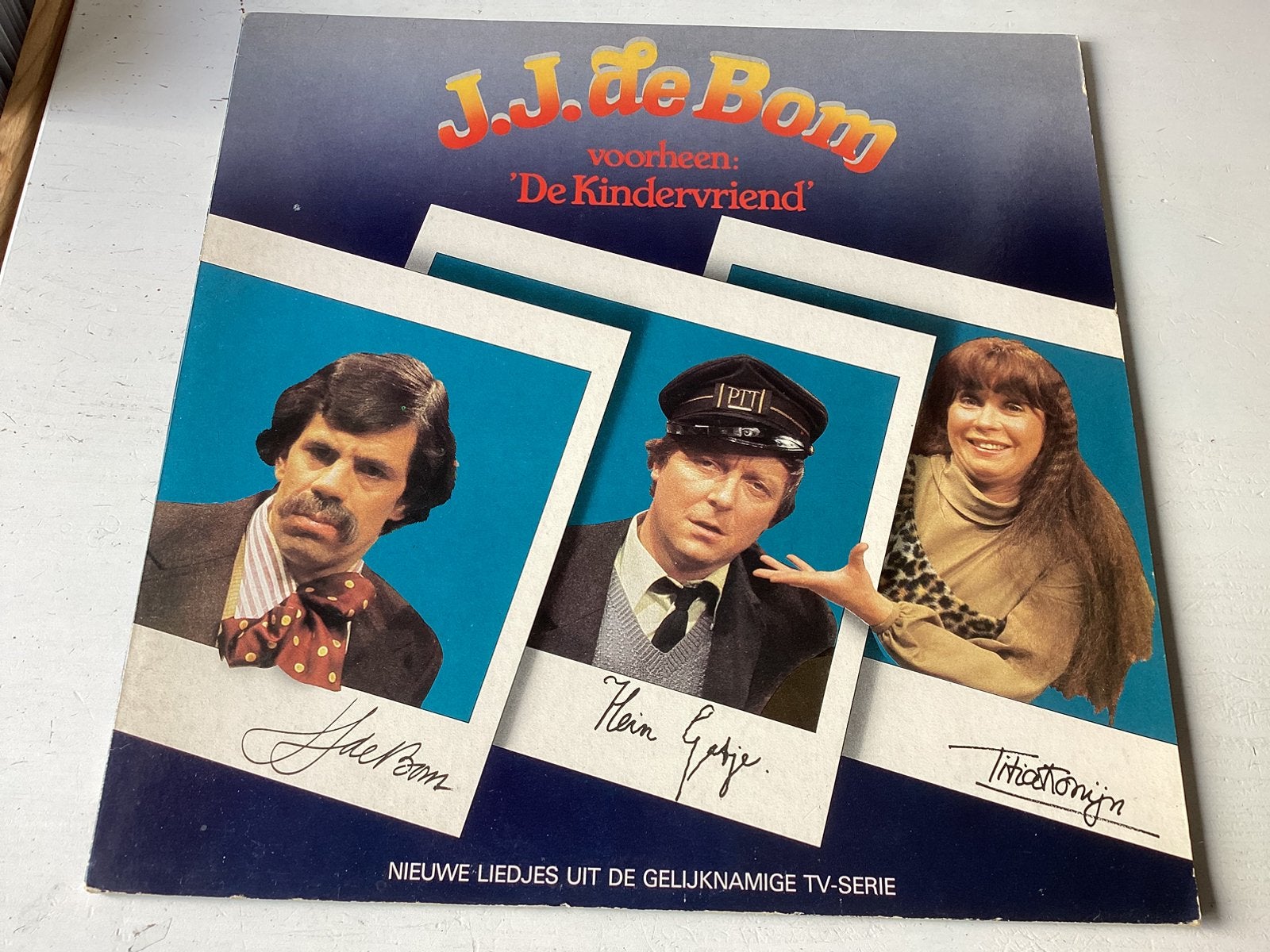 J.J. de Bom voorheen De Kindervriend, Cd's en Dvd's, LP, Verzenden, Zo goed als nieuw, 12 inch