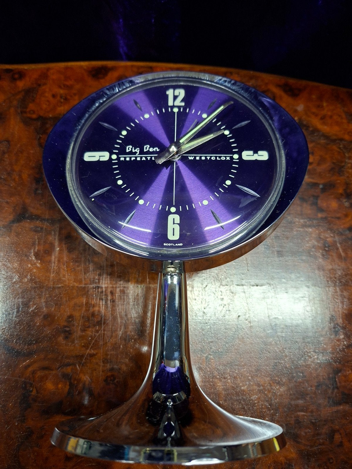 Zeldzame vintage Westclox Big Ben "Orbital" wekker, Ophalen of Verzenden