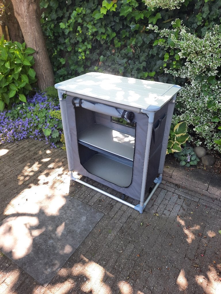 Camping keukenkastje, Caravans en Kamperen, Ophalen of Verzenden, Zo goed als nieuw, Campingkast