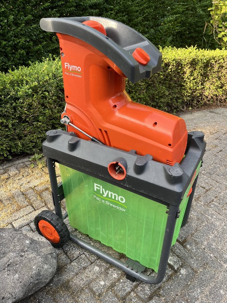 Flymo Pac a Shredder - Elektrische Hakselaar, Ophalen, Gebruikt, Flymo, Met opvangbak