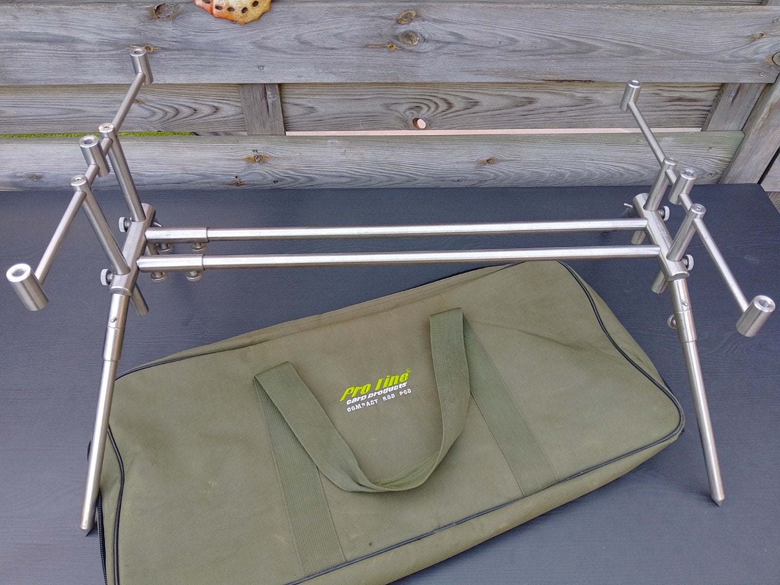 🔴PROLINE RVS COMPACT RODPOD🔴, Ophalen, Zo goed als nieuw, Overige typen