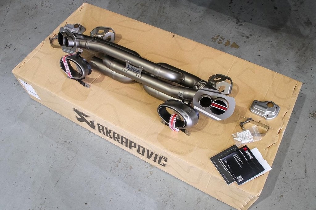 Akrapovic Titanium uitlaatsysteem - Porsche 911 992 19+, Ophalen of Verzenden